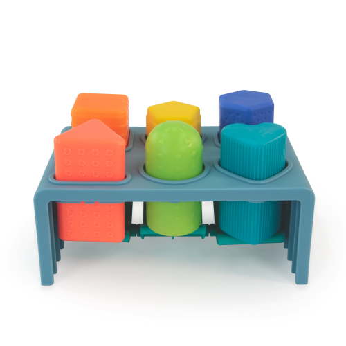 Sassy Press n' Pop Bench for Ages 6 Months +