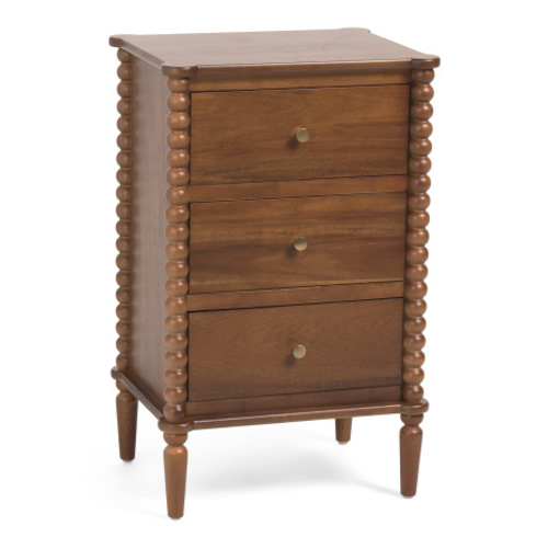 20x32 3 Drawer Spindle Side Table | Bedroom | Marshalls