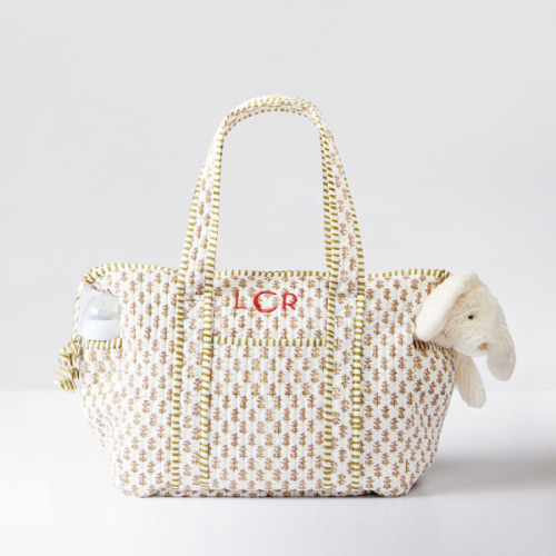 Block Print Diaper Bag