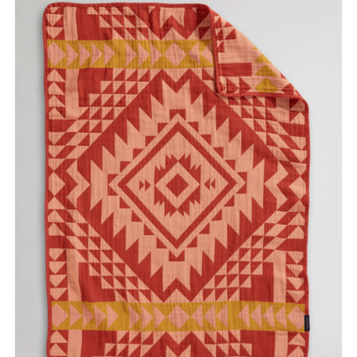 SMITH ROCK ORGANIC COTTON BABY BLANKET
