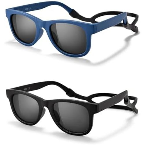Pro Acme Baby Toddler Boy Sunglasses Polarized Strap Flex 0-24M