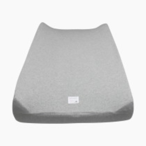 Burt's Bees Baby Organic Cotton Jersey Changing Pad Cover - Heather Grey