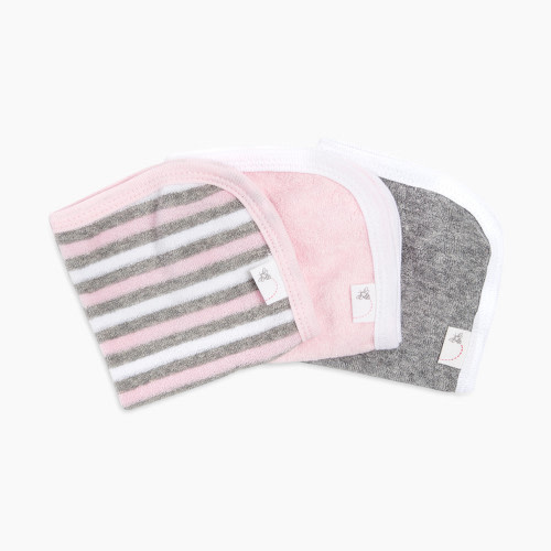 Burt's Bees Baby Organic Washcloth (3 Pack) - Blossom Stripe