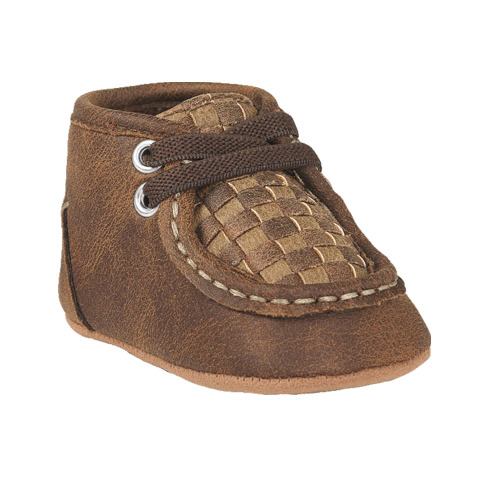 South Texas Tack Twister Carson Baby Bucker Casual Boots - Brown / 1 / I