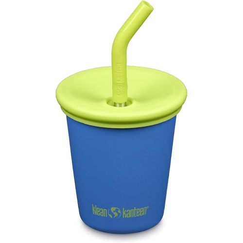 Klean Kanteen 10oz Kid's Cup with Straw Lid - Super Sonic