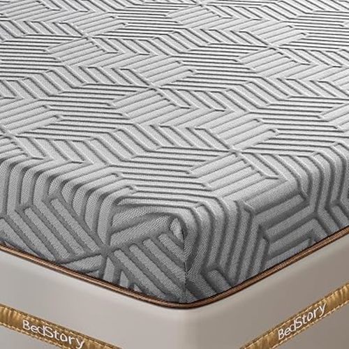 BedStory Firm Mattress Topper King - 3 Inch High Density Memory Foam Mattress Topper - Advanced Support for Back Pain Relief - Breathable Washable Cover, CertiPUR-US Certified