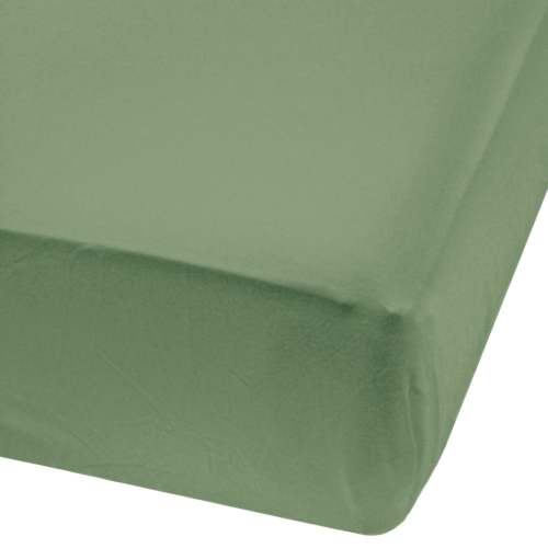 Drap Contour pour Lit de Bébé - Bambou - Vert