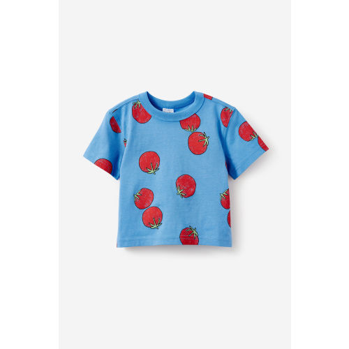 Baby Essential Short Sleeve Graphic Tee Tomato