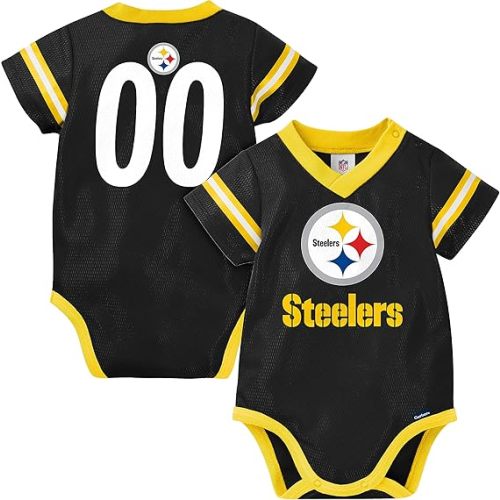 Gerber NFL unisex-baby Nfl Team Jersey Onesie Bodysuit