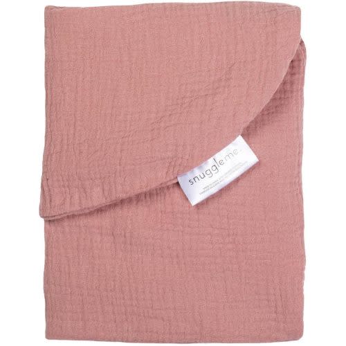 Snuggle Me Organic Lounger Curve Muslin Covers, Gum Drop