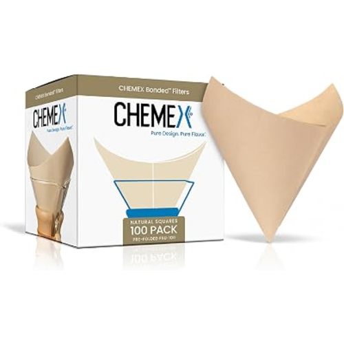 Chemex Unbleached, Pour Over FSU-100, 100ct