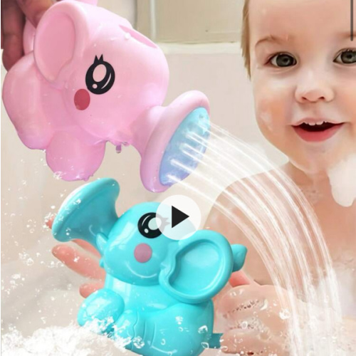 Baby Shower Sprinkler Toy, Elephant Shaped Water Sprayer, Animal Design Shower Toy, Children's Water Play Toy, Baby Bathing Accessories | SHEIN USA
