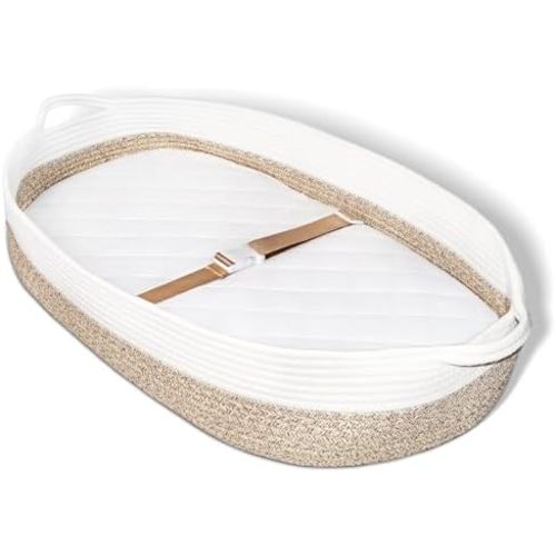Baby Changing Basket with Diaper Changing Pad Breathable Waterproof