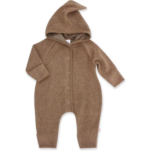 Zutano Cozie Fleece Baby One-Piece Elf Romper with Hood