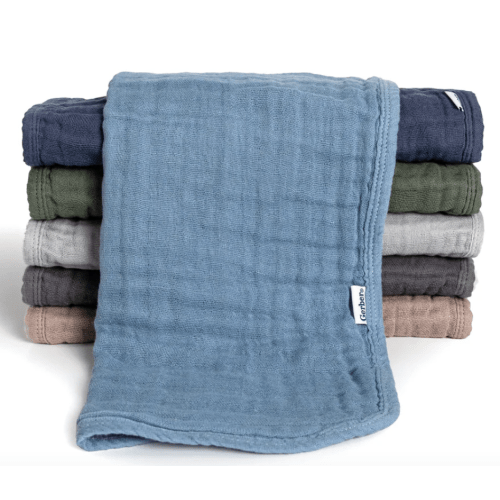6-Pack Baby Boys Blues & Browns Muslin Burp Cloths – Gerber Childrenswear