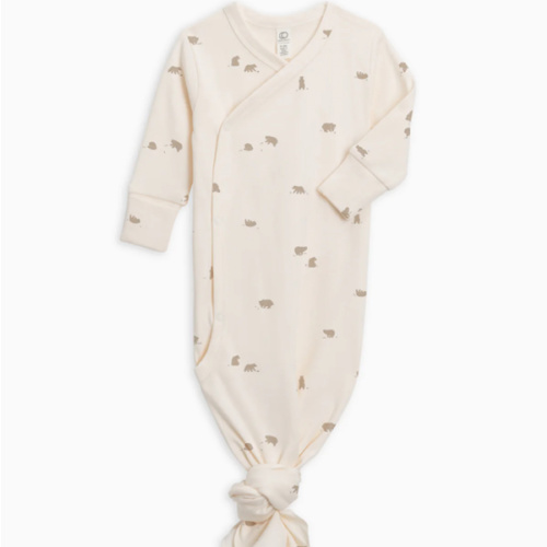Indy Kimono Gown | Bunny / Oat + Clay