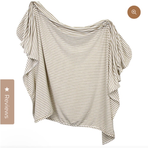 Indy Ribbed Swaddle Blanket