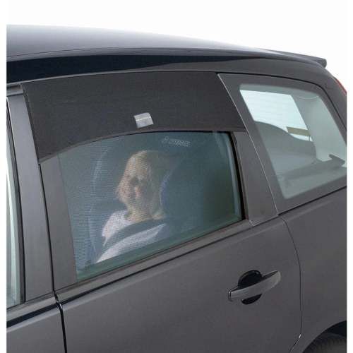 Outlook Autoshade Rectangle Car Window Shade Twin Pack Black