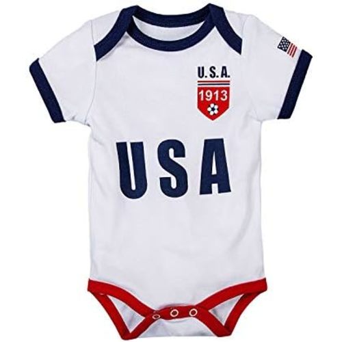 Cnins Baby Soccer Shirts, Onesie Jersey & Outfits for Boys & Girls - Infant & Toddler Soccer Clothes