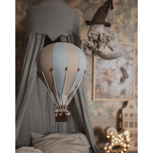 Beige Hot Air Balloon Decoration | Perfect for Nursery & Kids Room