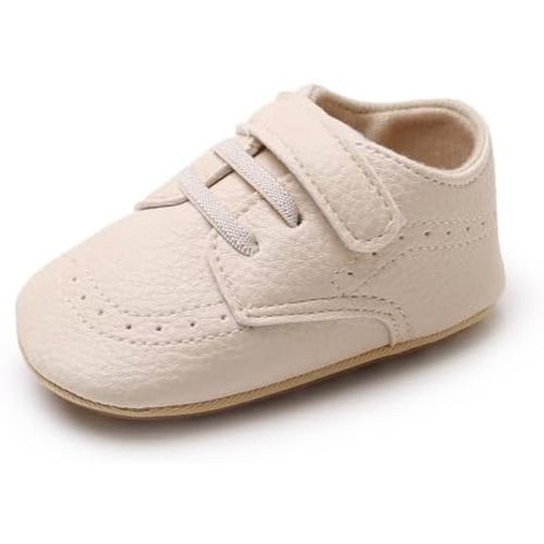 RVROVIC Baby Boys Girls Anti-Slip Sneakers Soft Ankle Boots Toddler First Walkers Newborn Crib Shoes