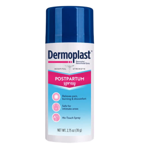 Dermoplast Postpartum Perineal Pain Relief Spray, Unscented, 2.75 oz