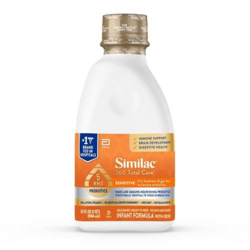 Similac 360 Total Care Sensitive Non-GMO Ready to Feed Infant Formula - 32 fl oz