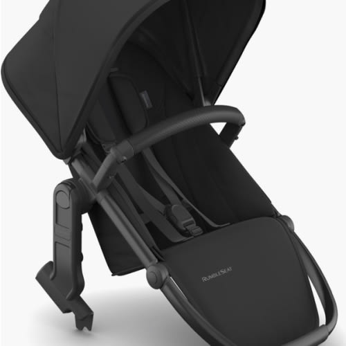 UPPAbaby ® RumbleSeat V3 Jake Charcoal Black with Black Frame Baby Stroller Seat