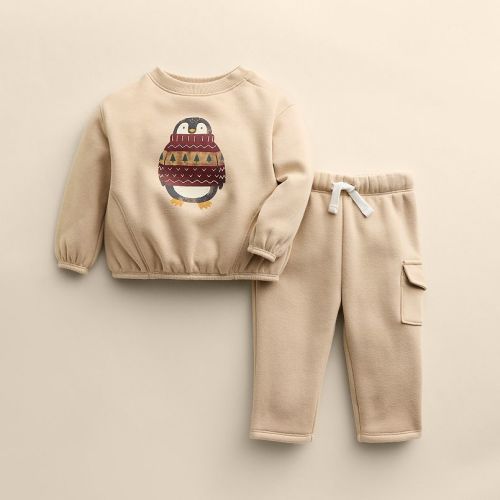Baby Little Co. by Lauren Conrad 2-Piece Seamed Crew & Pants Set
