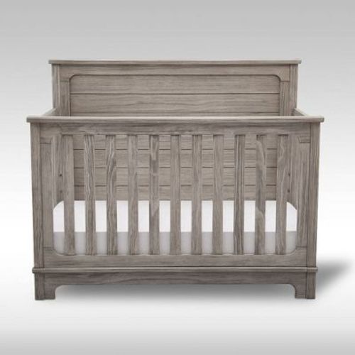 Simmons Kids' Slumbertime Monterey 4-in-1 Convertible Crib - Rustic Gray