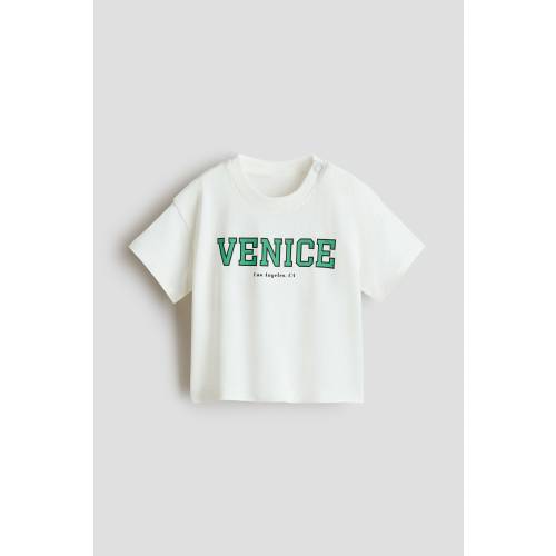 PRINTED COTTON T-SHIRT