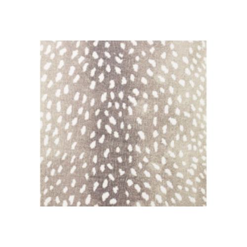 3'x5' Rug-Plush Traditional Faux Fur Gazelle Print Stone | Rectangle | Shag | Animal Print | Contract Grade