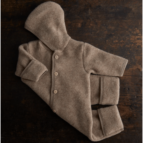 Pipit Baby Suit - Merino Wool Fleece - Driftwood