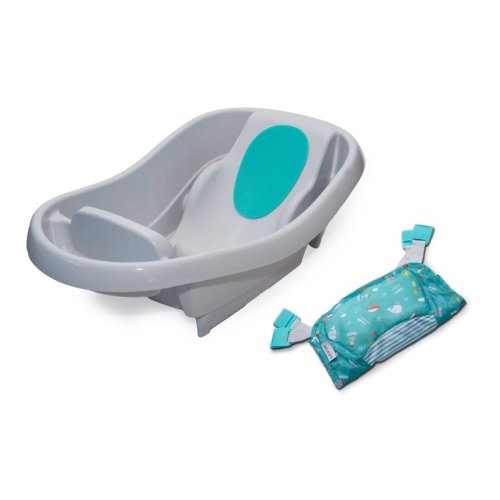 Summer Comfy Clean Deluxe Newborn to Toddler Tub (Gray) - Summer Comfy Clean Deluxe Newborn to Toddler Tub (Gray)