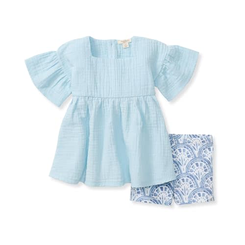Burt's Bees Baby - Baby Girls Top and Shorts Set