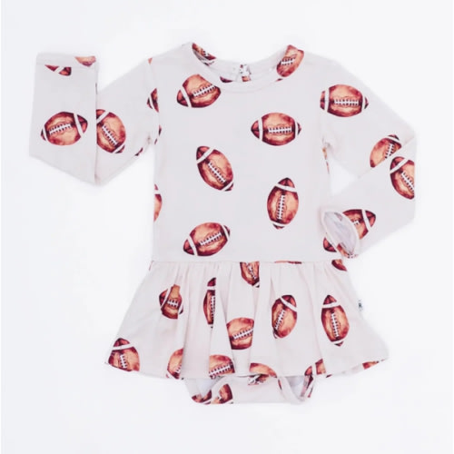 Punt Intended Ruffle Dress