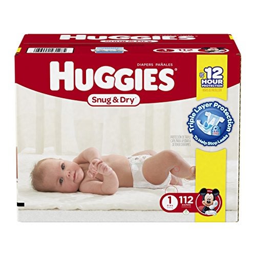 COUCHE HUGGIES SNUG AND DRY, TAILLE 2, 246 DIAPERS – Babelle International