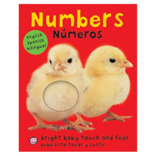 Bright Baby Touch & Feel: Bilingual Numbers / Números: English-Spanish Bilingual (Spanish Edition)
