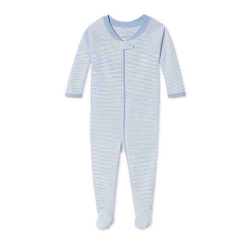 LAKE Pajamas Pima Cotton| French Blue Baby Sleeper
