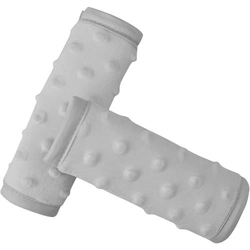 Pro Goleem Car Seat Strap Covers for Babies Soft Car Seat Strap Shoulder Pads for All Car Seats, Stroller, Pushcar, Gray