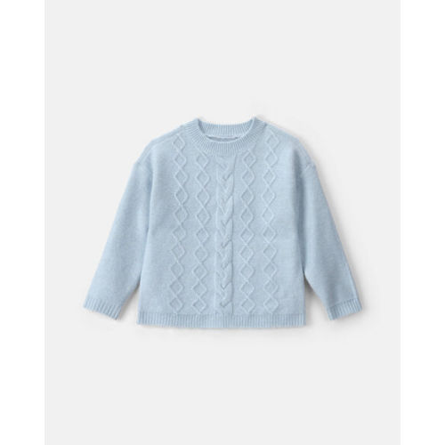 Toddler Girl Metallic Sweater - Blue - OshKosh B'gosh | Carter's