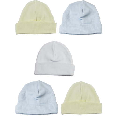 Bambini Boys Baby Caps (Pack of 5)