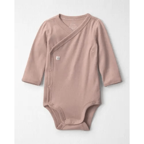 Baby Girl Organic Cotton Rib Bodysuit - Little Planet | Carter's