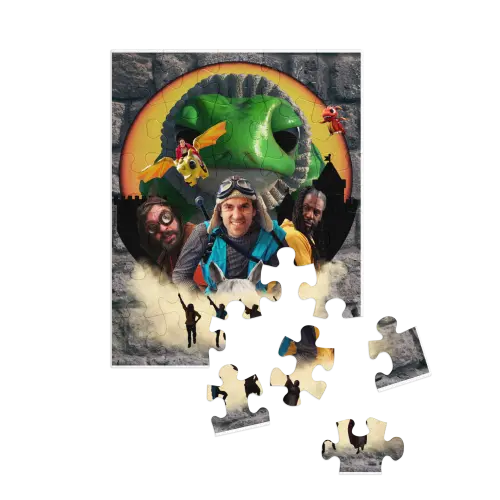 Bravest Knight 30-pc Jigsaw Puzzle — Danny Go!