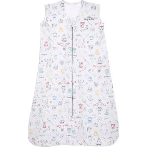 Harry Potter SleepSack, 100% Cotton 0.5 TOG Wearable Blanket, Swaddle Transition Sleeping Bag, Large