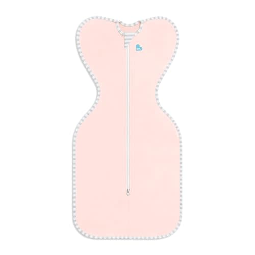 Love to Dream Swaddle, Baby Sleep Sack, Swaddle Up Self-Soothing Swaddles for Newborns, Get Longer Sleeps, Snug Fit Helps Calm Startle Reflex, Lite 0.2 Tog Sleep Sack, 8-13 lbs, Pink