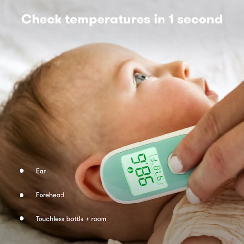 3-in-1 Ear, Forehead + Touchless Thermometer