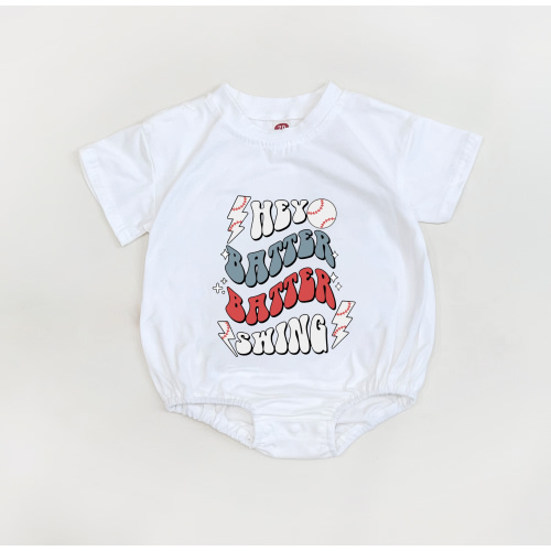 Baby Hey Batter Batter Swing Romper