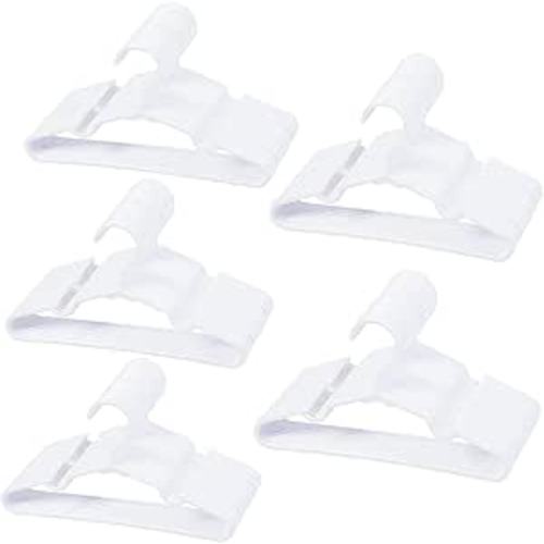 100 pcs White Baby Nursery Closet Hangers,Non-Slip Laundry Infant Pant Hanger for Newborn Clothes,Ultra-Thin Child Coat Hanger for Girl Boy Toddler Kids