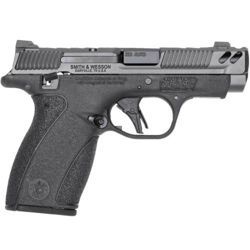 Smith and Wesson Bodyguard 2.0 Carry Comp 380 Auto (ACP) 3.1in Black Pistol - 12+1 Rounds